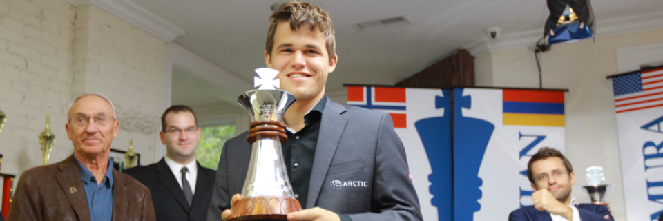 Magnus Carlsen Invitational: Carlsen wins prelims, Aronian barely qualifies